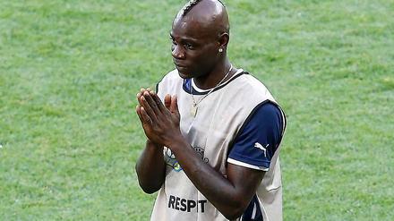 Italiens wortgewaltiger Stürmer Mario Balotelli.