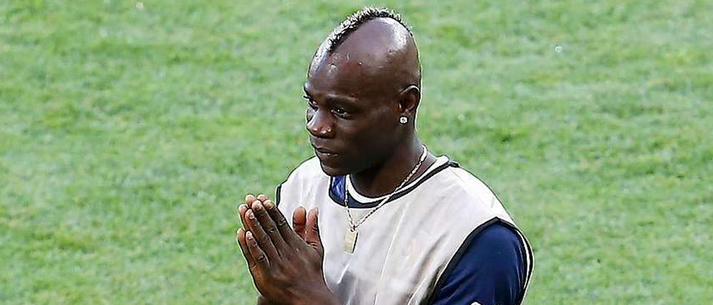Italiens wortgewaltiger Stürmer Mario Balotelli.