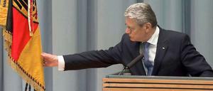 Ruckelt an Gewissheiten: Joachim Gauck.