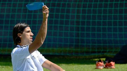 Alles im Griff: Sami Kedhira im Mannschaftstraining.