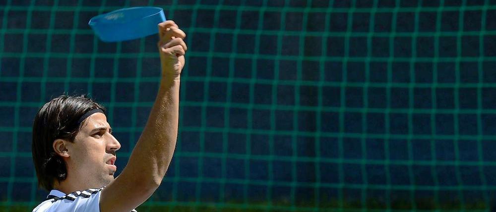 Alles im Griff: Sami Kedhira im Mannschaftstraining.