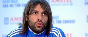 Er liebt den Fußball, kann es nur nicht zeigen: Georgios Samaras, die griechische Antwort auf Räuber Hotzenplotz.