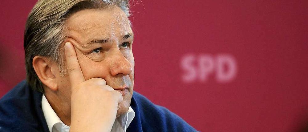 Klaus Wowereit - isoliert in der eigenen Partei.