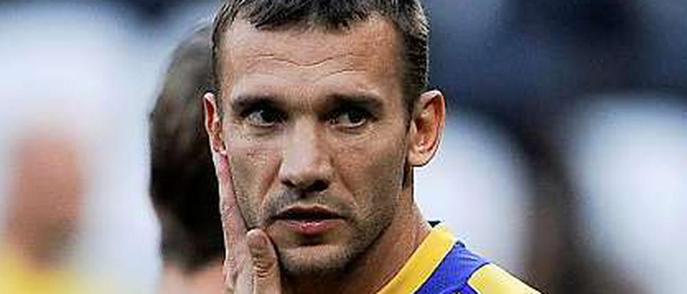 Doppeltorschütze, Nationalheld: Andrej Schewtschenko