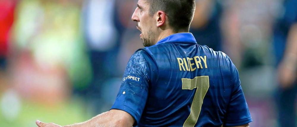 Bayern-Star Franck Ribery ist von großem Wert für die französische Nationalmannschaft.