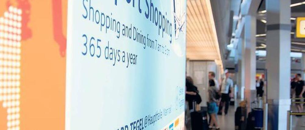 Kein Ende in Sicht. In Tegel bleiben Läden und Gaststätten weiter geöffnet. Foto: dapd