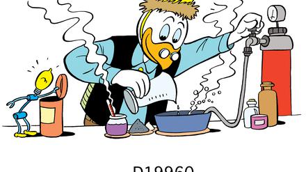 Universalgenie: Im Mai 1952 erschien der „große, schlaksige Hühnervogel“ (Barks) im Disney-Universum.