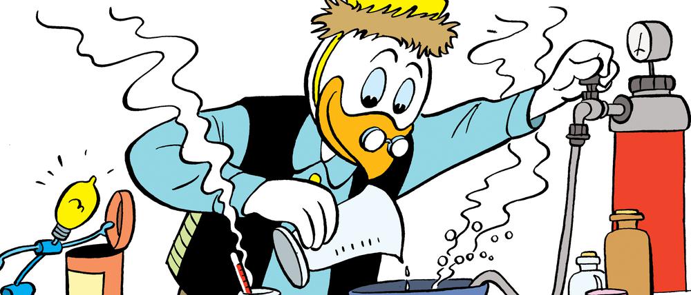 Universalgenie: Im Mai 1952 erschien der „große, schlaksige Hühnervogel“ (Barks) im Disney-Universum.