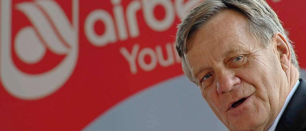 Ein Hauch von Zufriedenheit: Hartmut Mehdorn.