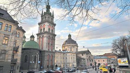 Historische Altstadt. Polen, Ukrainer und Juden lebten in dieser Stadt einst Seite an Seite, doch die schreckliche Geschichte des 20. Jahrhunderts hat auch hier, im alten Galizien, tiefe Wunden hinterlassen.