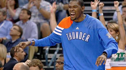Zum dritten Mal Topscorer der Liga: Kevin Durant. 