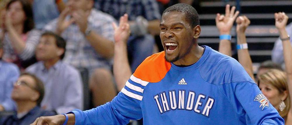 Zum dritten Mal Topscorer der Liga: Kevin Durant. 