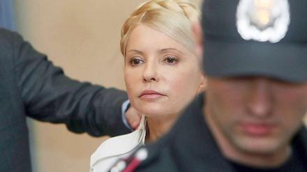 Julia Timoschenko, Oppositionsführerin in der Ukraine.
