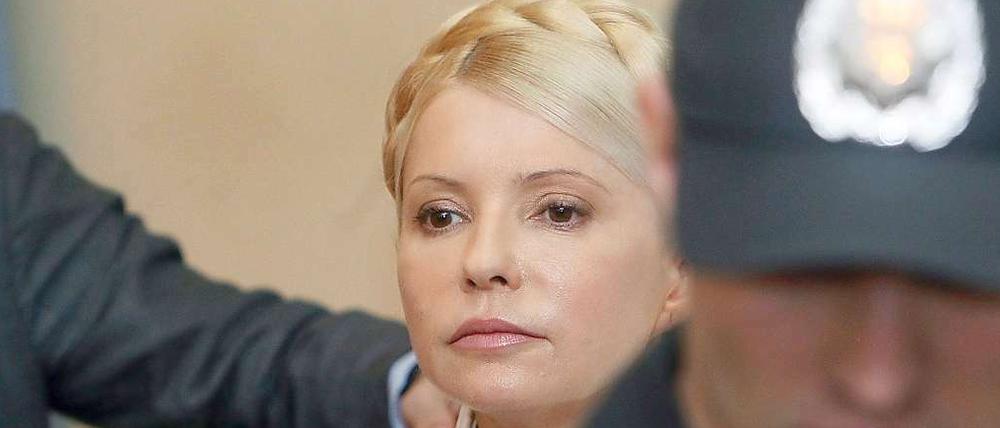 Julia Timoschenko, Oppositionsführerin in der Ukraine.