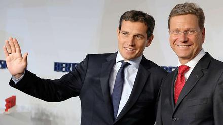 Guido Westerwelle und sein Lebenspartner Michael Mronz.