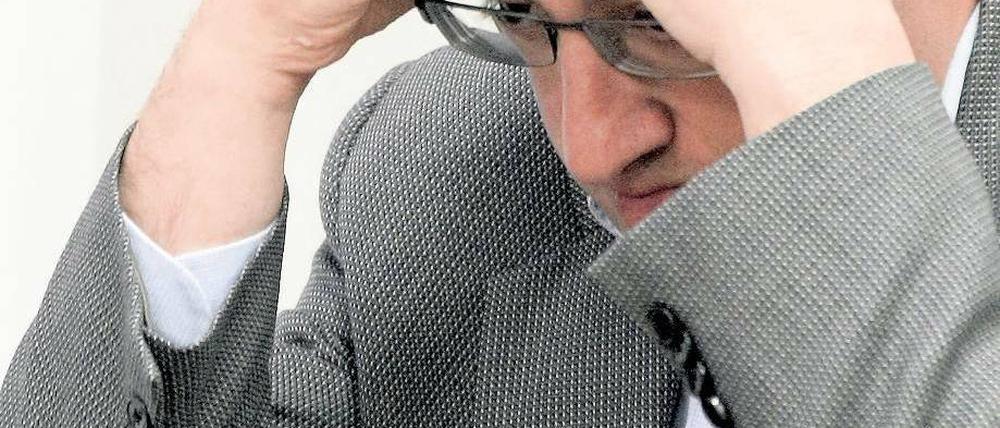 Gedanken an den Titel. Der 43 Jahre alte Gelfand fordert Weltmeister Anand.