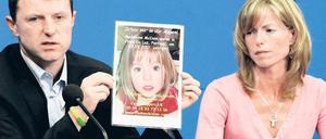 Auf der Suche. Die Eltern McCann wollen auch vier Jahre nach dem Verschwinden des Mädchens weiterforschen.