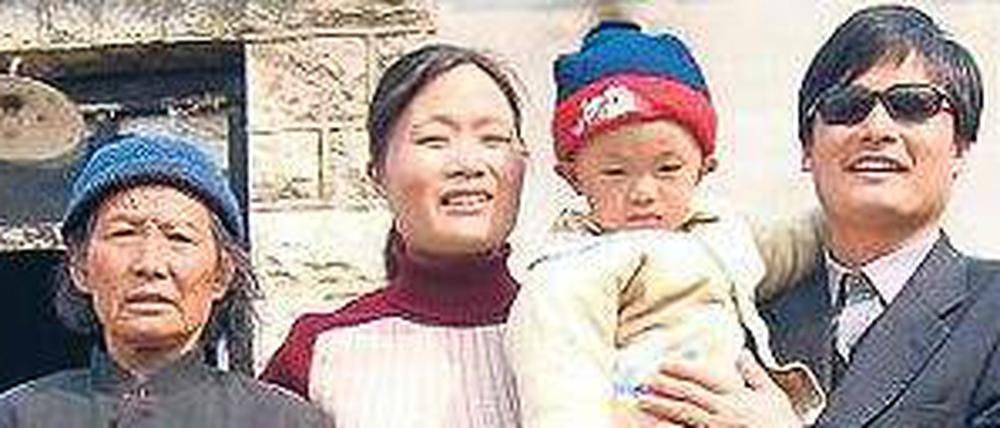 Cheng Guangcheng (rechts). 