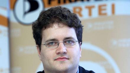 Sebastian Nerz, Bundesvorsitzender der Piratenpartei.