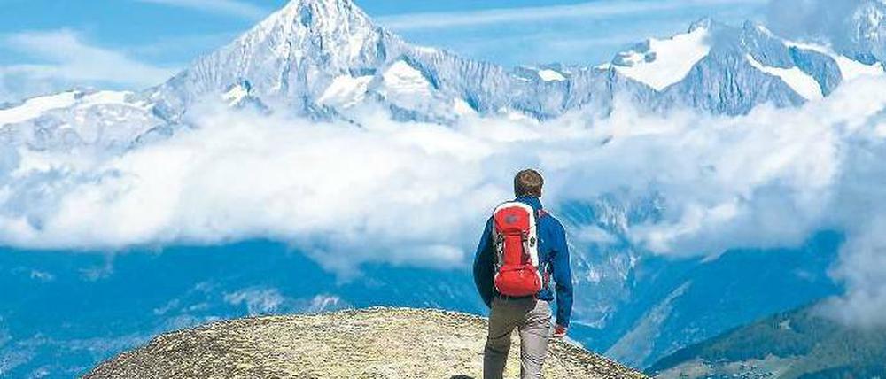 Das ist der Gipfel. Für Alpinisten ist das Erklimmen hoher Berge das höchste Glück.