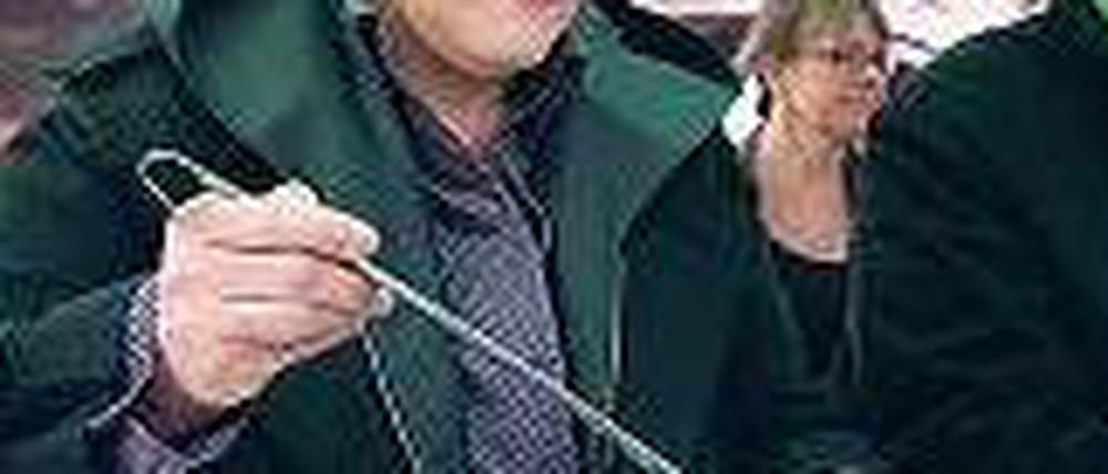 Genug für alle: Fraktionschefin Renate Künast teilt aus. Foto: dpa