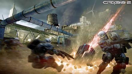 Das Computerspiel "Crysis 2" ist preisgekrönt - und nicht jugendfrei. Für Teile der CDU/CSU-Fraktion im Bundestag ist es ein Killerspiel.