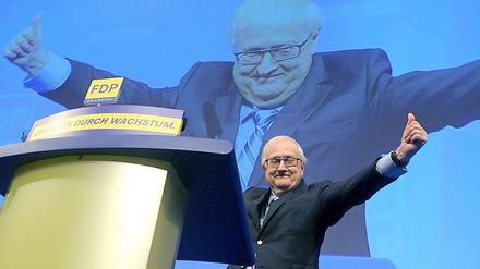 Rainer Brüderle könnte der nächste Parteichef der Liberalen werden, sollte Philipp Rösler nach den Landtagswahlen in Schleswig-Holstein und NRW zurücktreten.