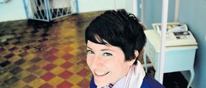 Designerin Ana Nuria Schmidt in ihrem Atelier