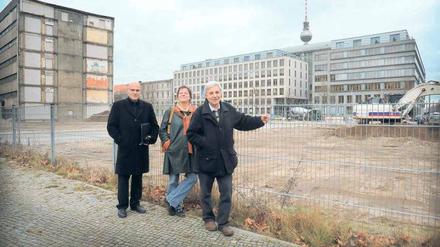 Ortsbegehungen. Der Petriplatz in Mitte.