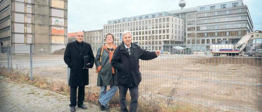 Ortsbegehungen. Der Petriplatz in Mitte.