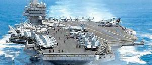 Die USA stehen nach Informationen des Forschungsinstituts Sipri mit einem Militärbudget von 544 Milliarden Euro weiter an der Spitze der Länder mit den höchsten Verteidigungsausgaben. Zum ersten Mal seit 1998 gaben sie allerdings weniger aus als im Vorjahr. 