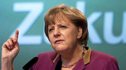 Merkel lässt nicht mit sich verhandeln.