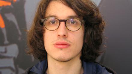 Im Zweifel allein: Bastien Vivès vor kurzem auf dem Comicfestival Angoulême.