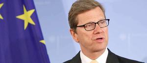 Außenminister Guido Westerwelle