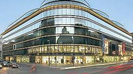 Prominenter Mieter: Das Kaufhaus „Galeries Lafayette“. 