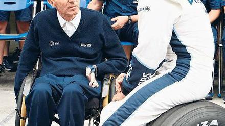 Immer mittendrin. Frank Williams gilt als geradliniger und ehrlicher Teamchef. Foto: dpa