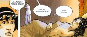 Die Götter vergessen nie: Eine Szene aus dem besprochenen Band.