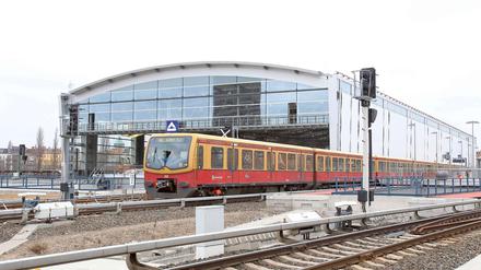 Die Berliner S-Bahn.
