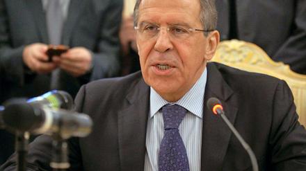Entgegen anders lautender Berichte, hat Russland seine Meinung zur Syrien-Resolution der UN nicht geändert, bekräftigte der Russische Außenminister Lawrow.