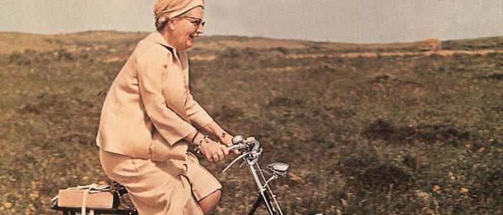 Königin Juliana galt als radelnde Monarchin der Niederlande. Das Hollandrad gilt als bekanntester Exportartikel, doch in Berlin ist dieser Radtyp kaum verbreitet.