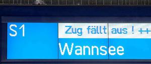 Droht der S-Bahn neues Ungemach? 