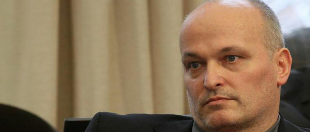 Brandenburgs Justizminister Volkmar Schöneburg (Linke). Früher war er Anwalt und Verfassungsrichter. 