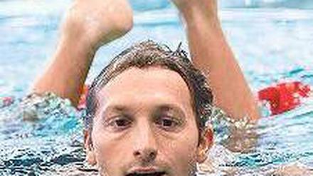 Er plätschert so dahin. Ian Thorpe kommt nicht in Form. Foto: dpa