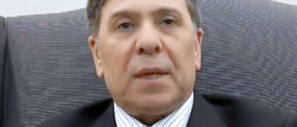 Der Vize-Ölminister Hussameddin kündigte seinen Rücktritt an.