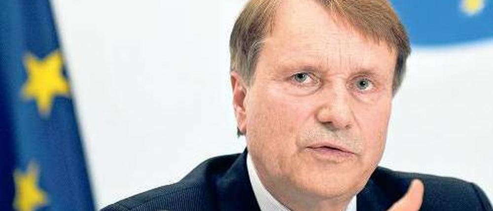 Horst Reichenbach glaubt an Griechenlands Chancen im Energie-, Agrar- und im Tourismussektor. Foto: AFP