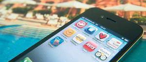 Apps auf Reisen sind hilfreich, doch zu viel mobile Information kann Urlaubsstress bedeuten. Foto: Andrea Warnecke