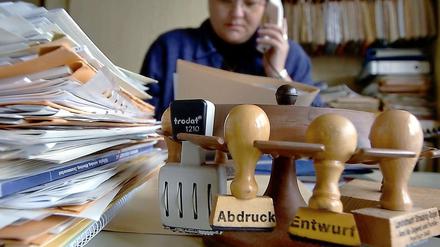 Mitarbeiter der Berliner Verwaltung sind besonders oft und lange krank.