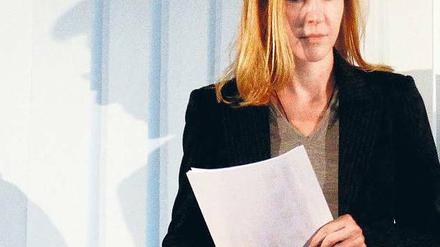 Schweres Erbe. Die Tochter der Gründers, Meike Schlecker, könnte bald mit ihrem Bruder an der Spitze der Drogeriekette stehen – wenn die Sanierung gelingt. Foto: Reuters