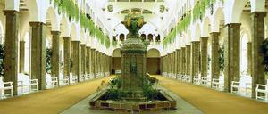 Tradition und Stil. Die Wandelhalle von Bad Kissingen. Foto: Bayerisches Staatsbad GmbH