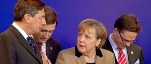 Bundeskanzlerin Angela Merkel versucht beim EU-Gipfel, die Wogen wieder zu glätten. 